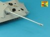 Aber 35L-167 German 7,5cmKwK42L/70 gun barrel without muzzle brake for Panther Ausf. A/D/G or Panther II (1:35)